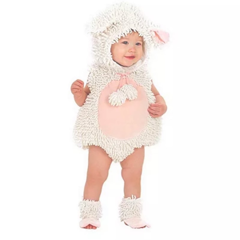Adorable Baby Lamb Halloween Costume for Kids
